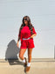 PREORDER Birdie Tee Boxer Short Set in Amour (Sold as Set)