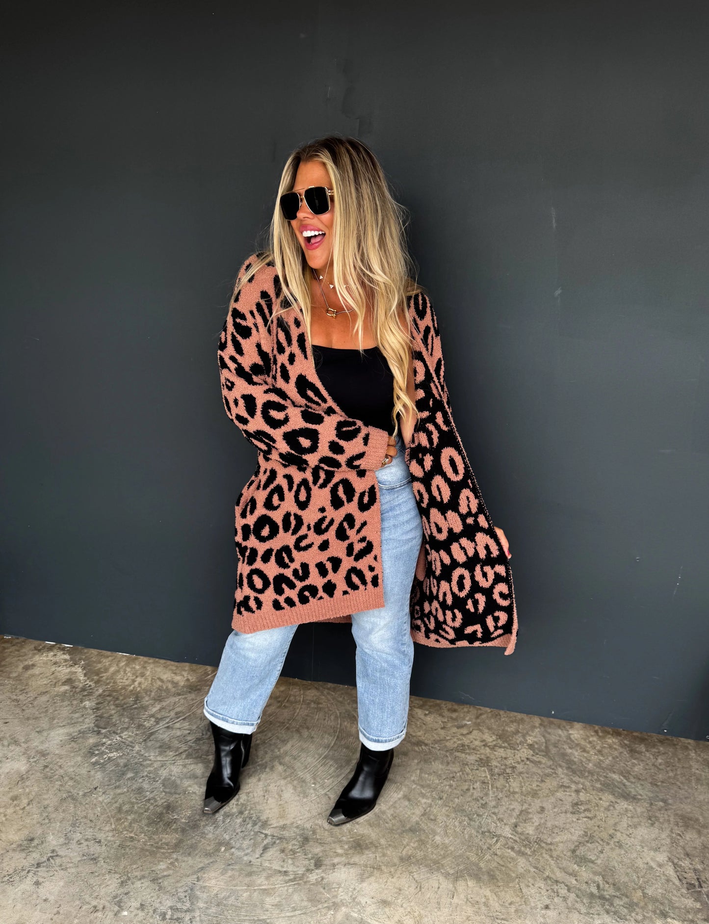 Cheetah & Lightning Cloud Cardigans