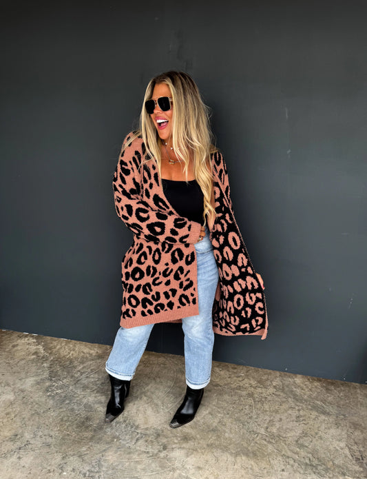 PRE-ORDER Cheetah & Lightning Cloud Cardigans