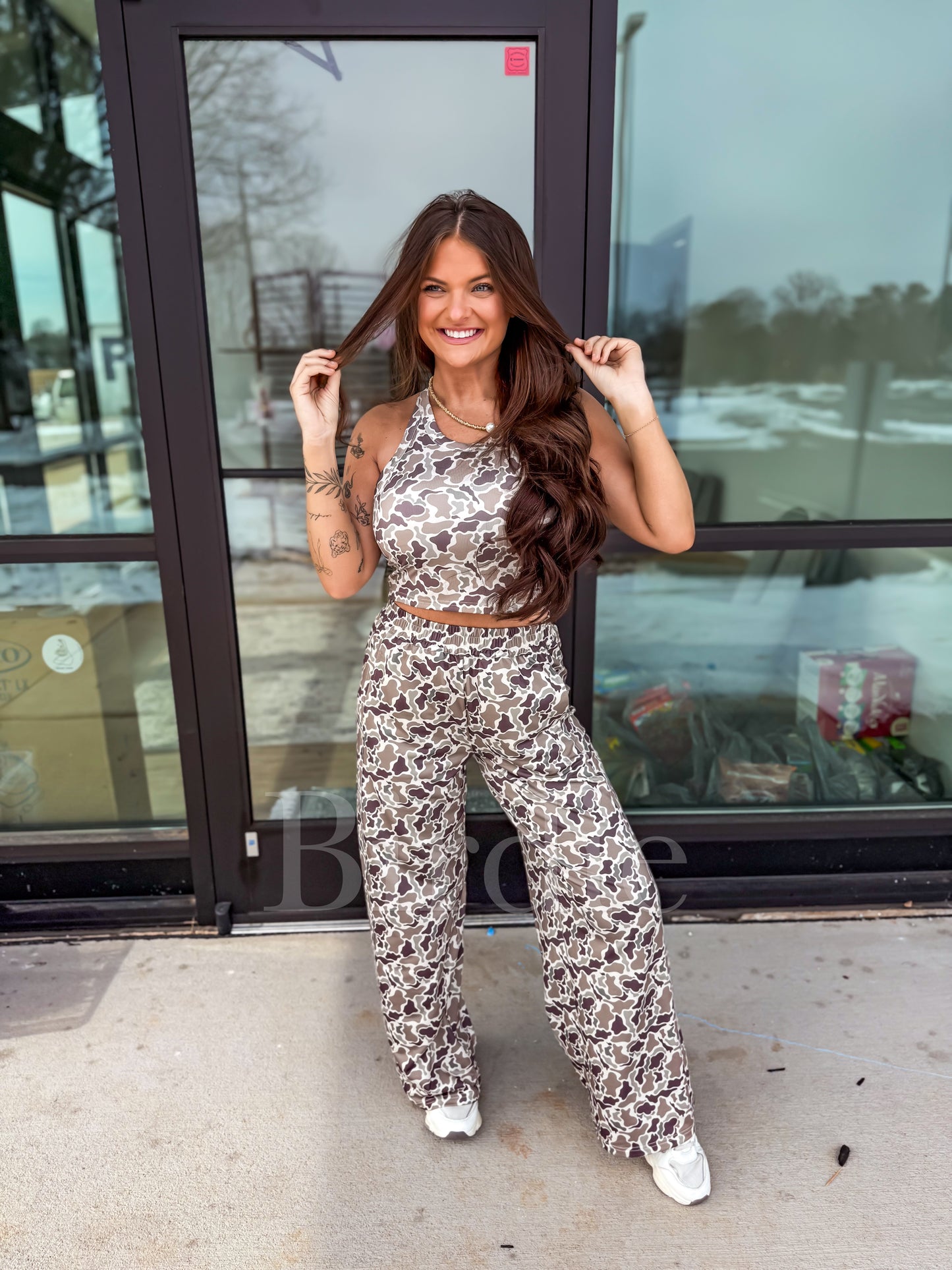 PREORDER Birdie Rib & Flow Set in Duck Camo (Sold as Set)