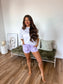 PREORDER Birdie Active Shorts in Pastel Lilac