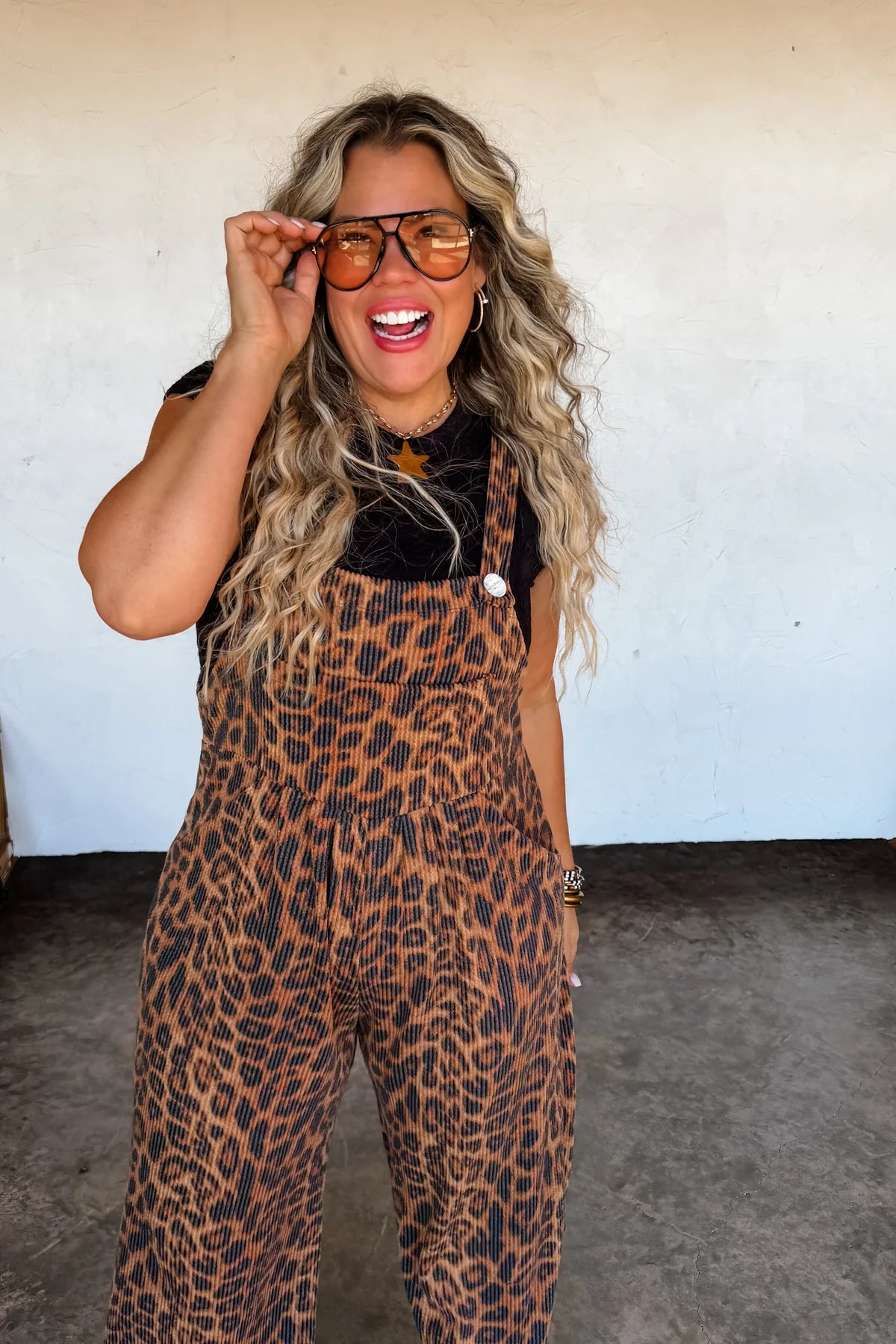 PREORDER Cheetah Karli Boho Overalls *eta 2 weeks*