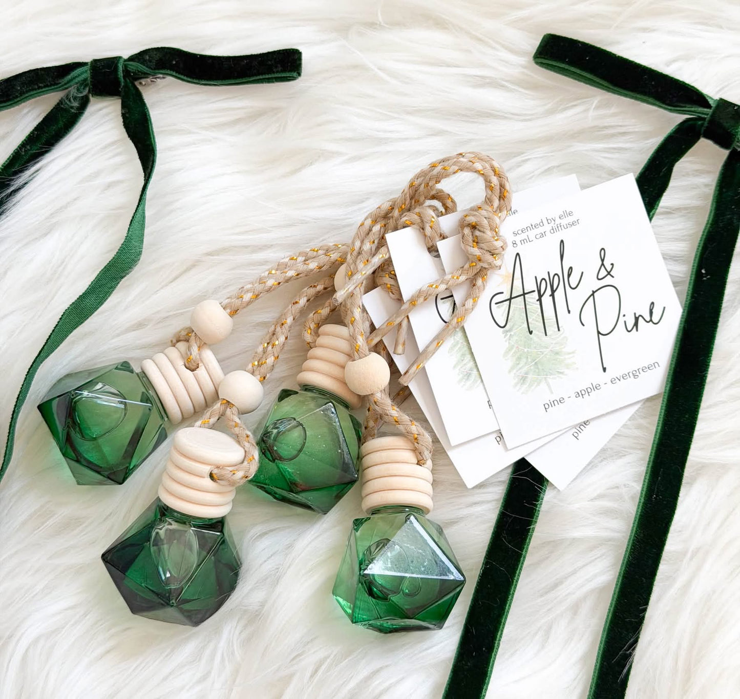 PREORDER Holiday Car Diffusers by Scented by Elle *final sale*
