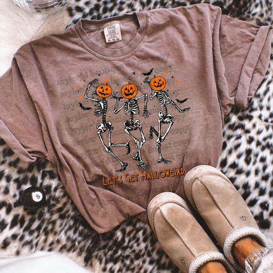 🎃🕺 08/16 SPOOKY DROP • Let’s Get Halloweird Tee/ Crew