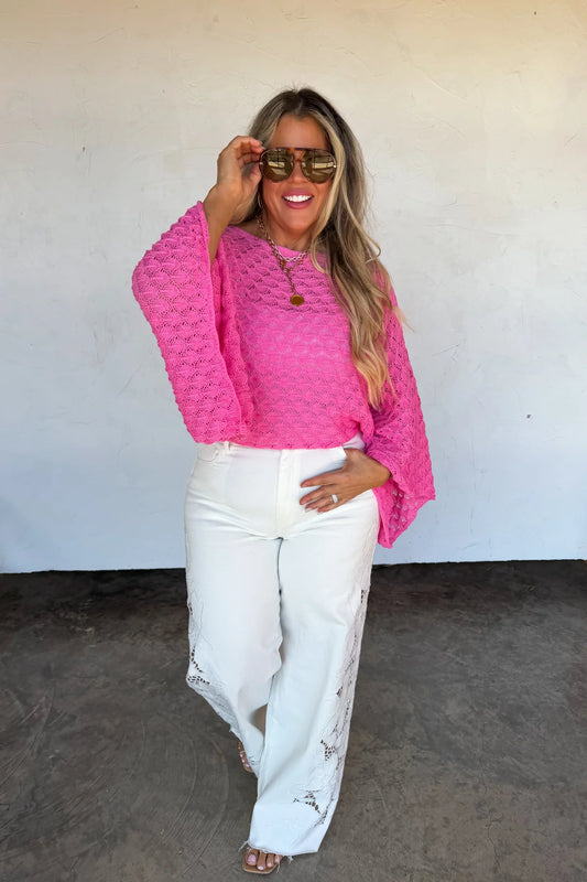 *LIMITED QUANTITIES* PREORDER Spring Free Spirit Bell Sleeve Top