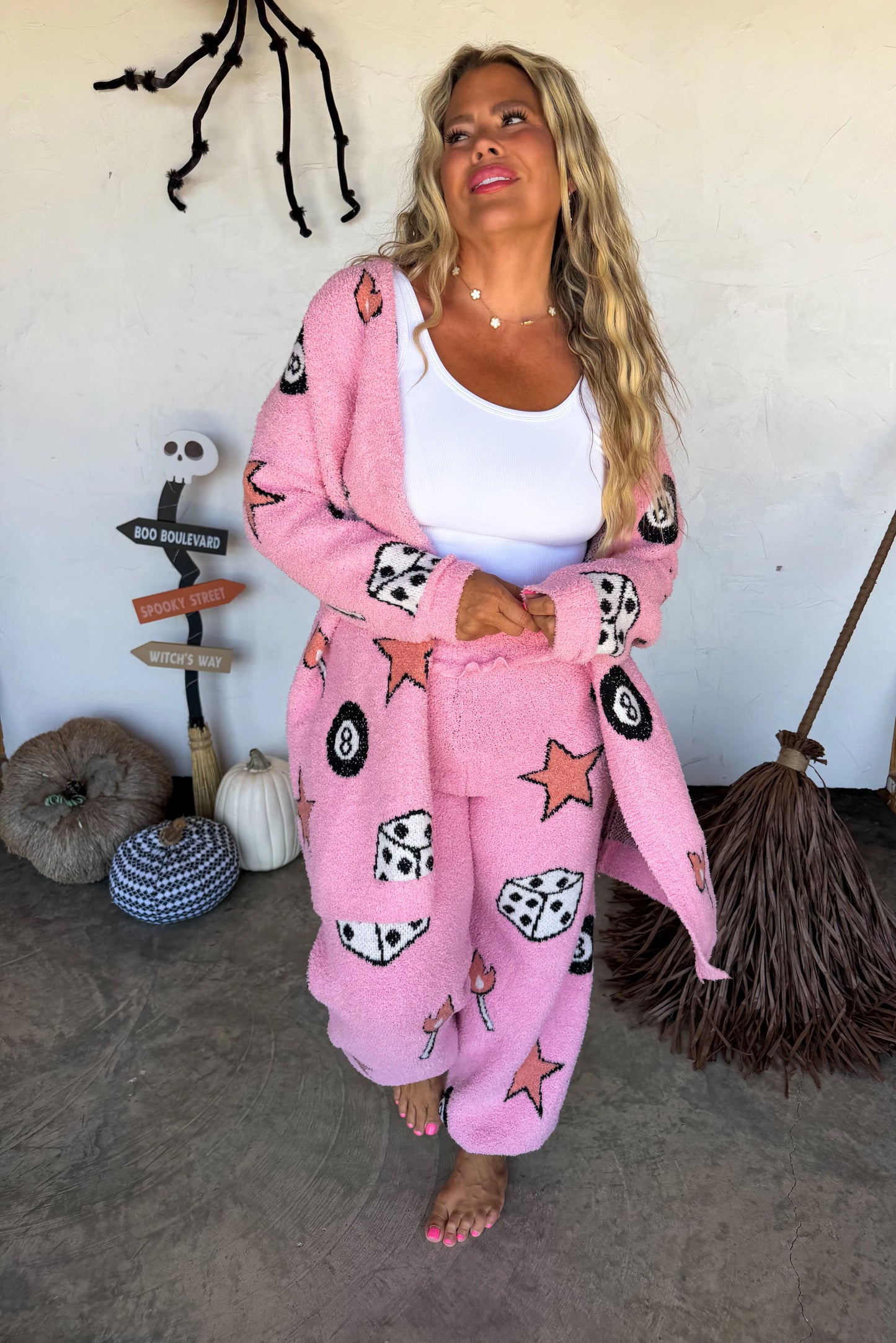 PREORDER 8 Ball Cloud Cardigan — eta beg of Oct