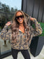 Birdie Summer Quarter Zip Pullover in Birch Camo