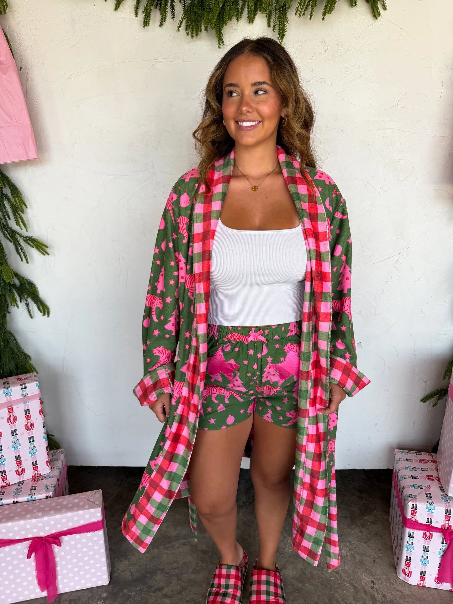 PREORDER Holiday At Home Robe