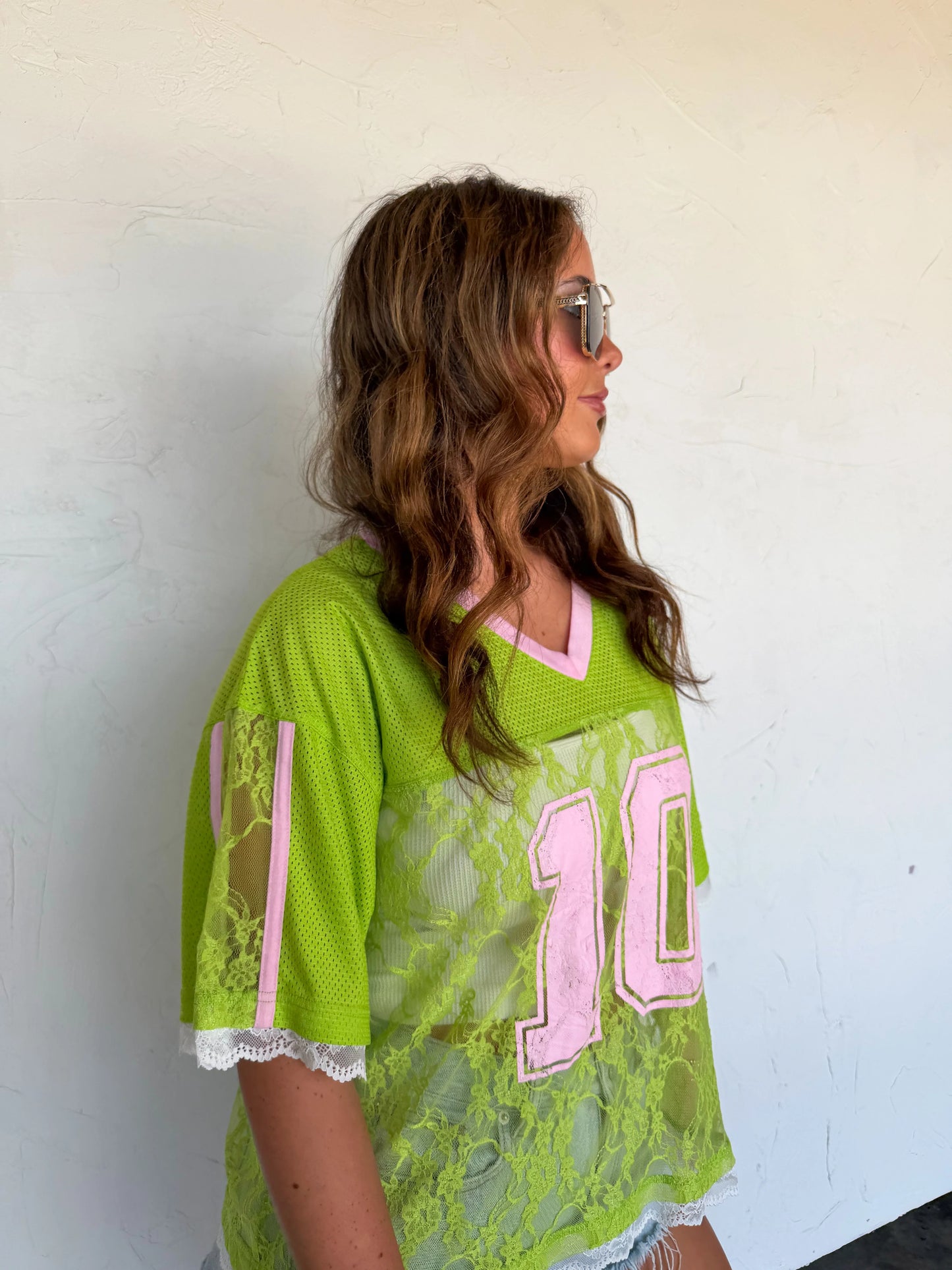 PREORDER Bleacher Babe Lace Jersey