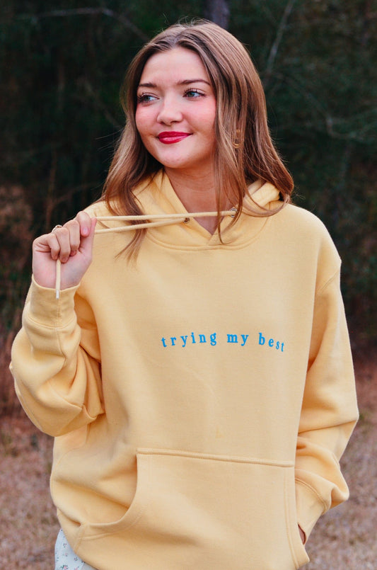Trying My Best Hoodie