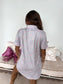 Birdie Tee Sleep Dress in Lilac Party Posies