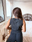 Birdie Tank Flare Set in Black (Sold as Set)