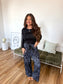 PREORDER Birdie Stretchy Lounge Pants 2.0 in Blackout Duck Camo