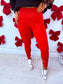 PREORDER Birdie Melt Leggings in Red