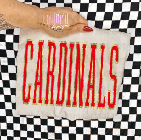 Tall Cardinals Tee/ Crew