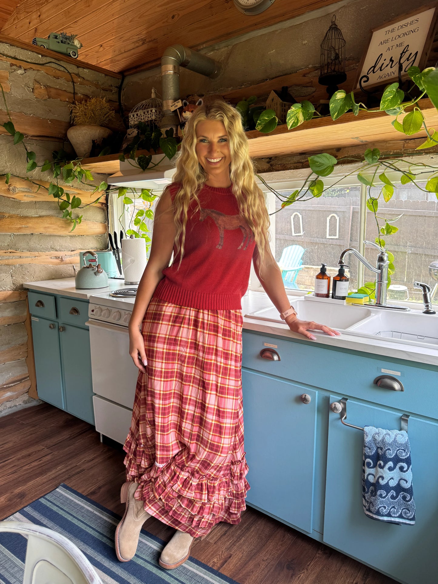 PREORDER Wander West Maxi Skirt