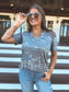 PREORDER Birdie Softstyle V-Neck Pocket Tee In Army Camo