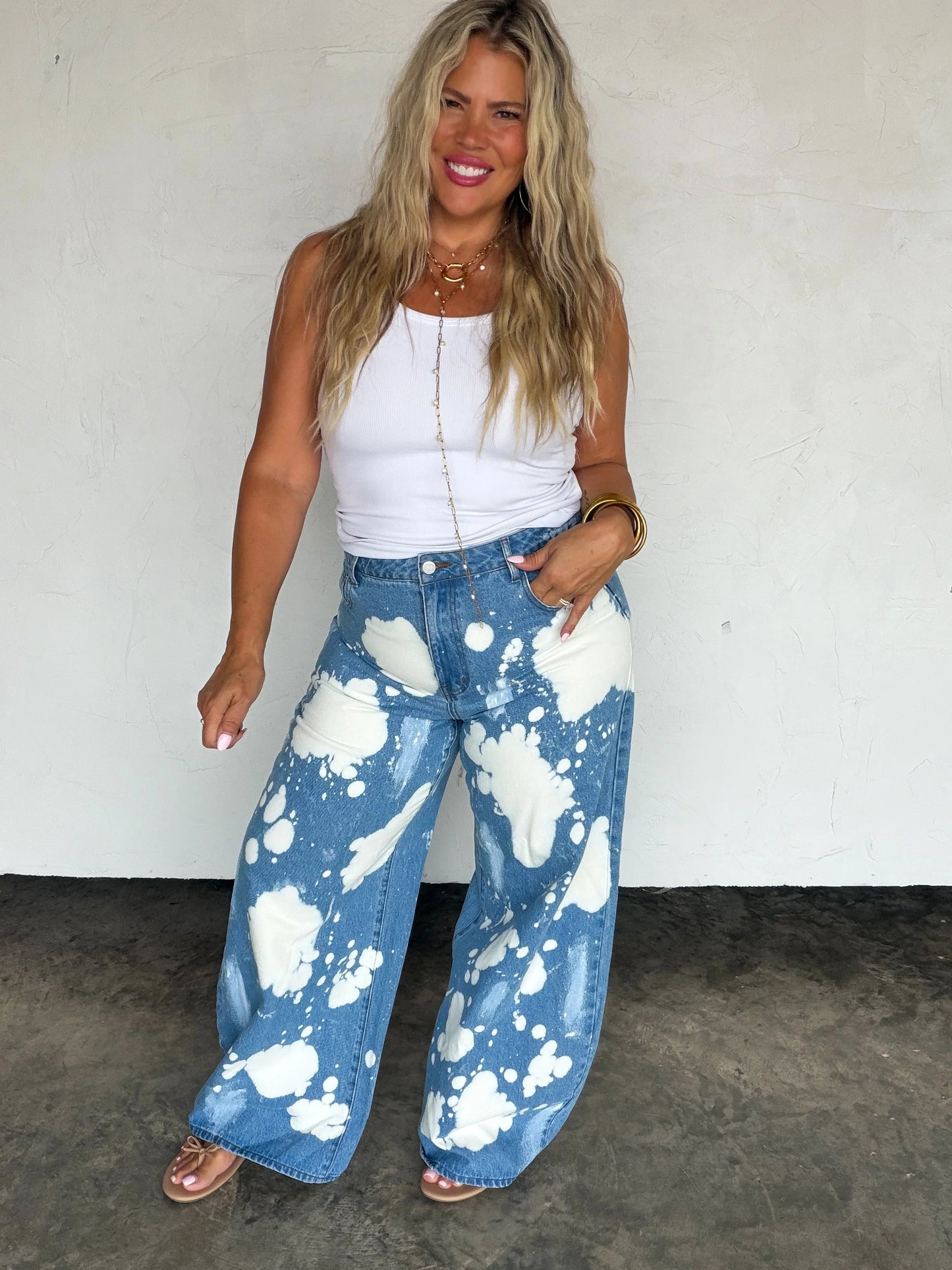 PREORDER Bleached Out Babe Jeans
