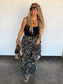 PREORDER Hidden Gem Camo Maxi Skirt