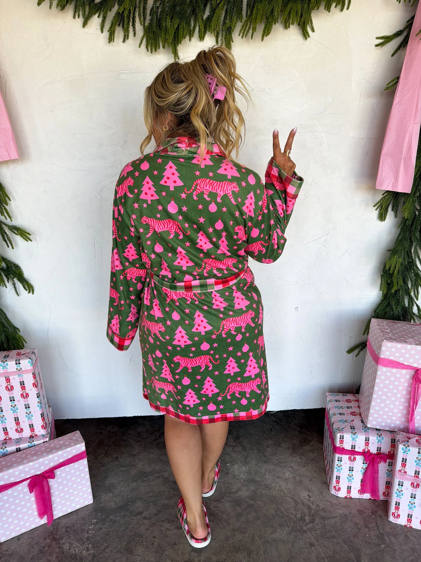 PREORDER Holiday At Home Robe