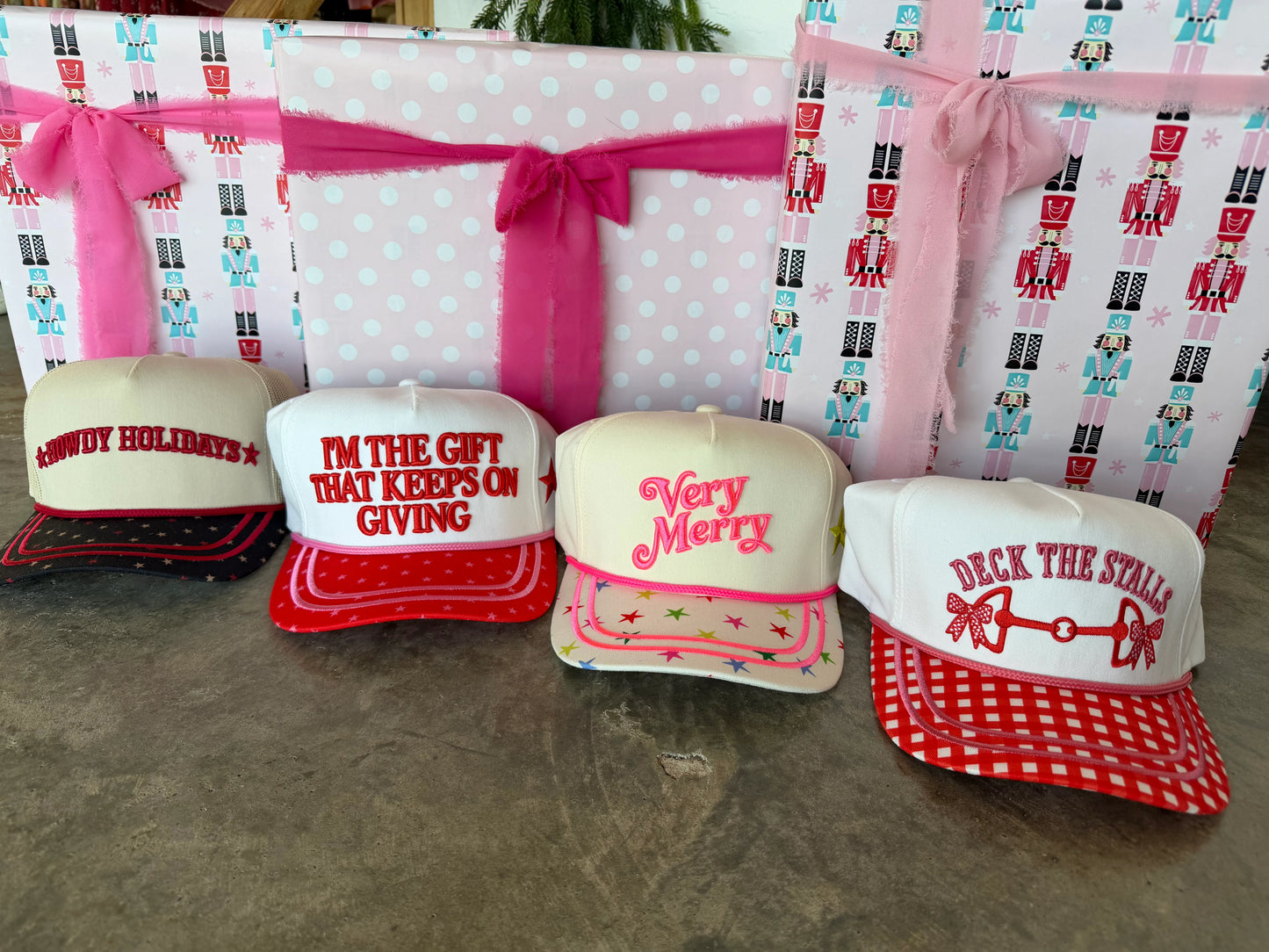 PREORDER Holiday Hottie Trucker Hats