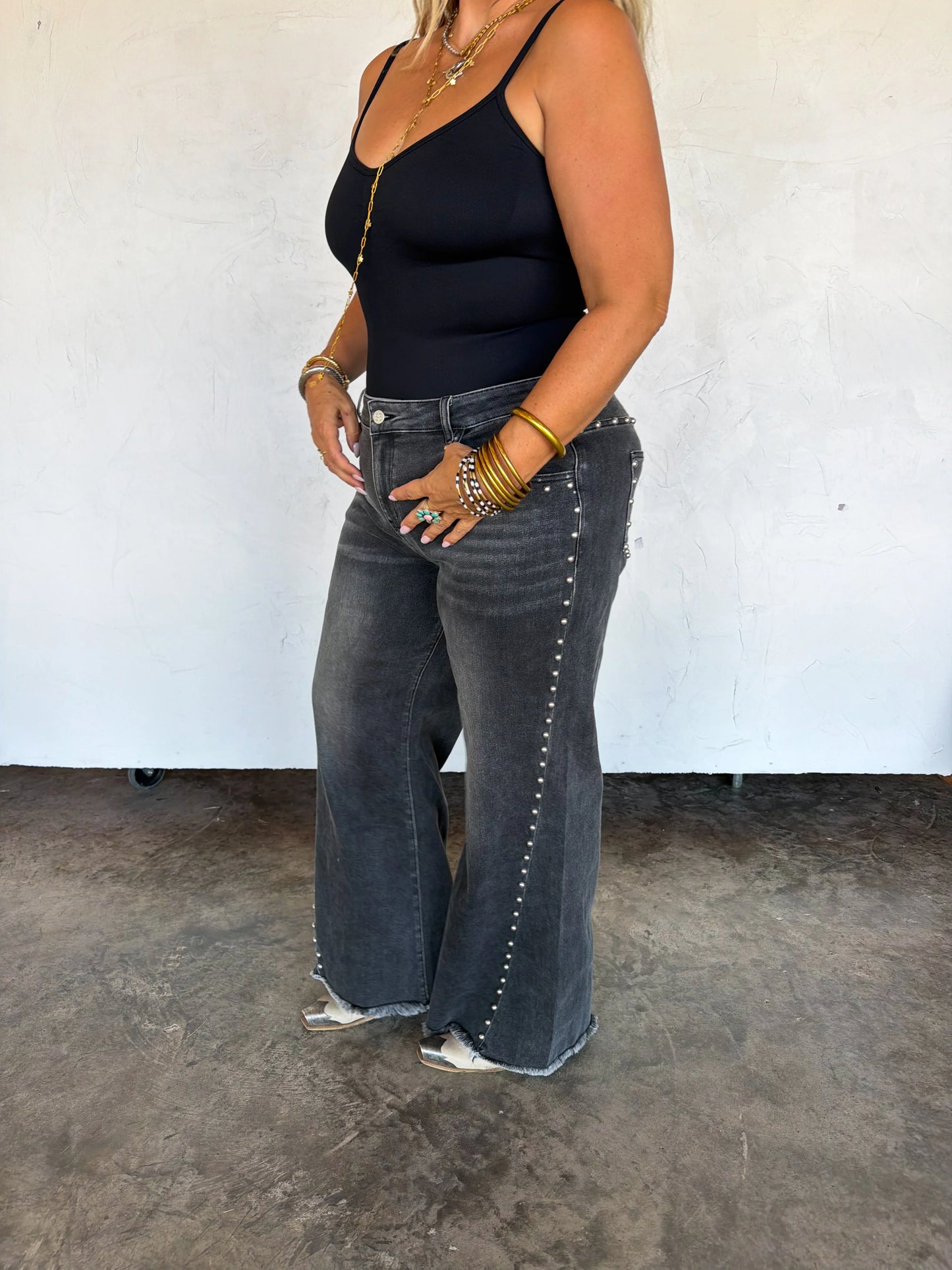 PREORDER Off The Grid Studded Jeans