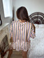 PREORDER Birdie Tee Boxer Set in Spooky Stripes (Sold as Set)