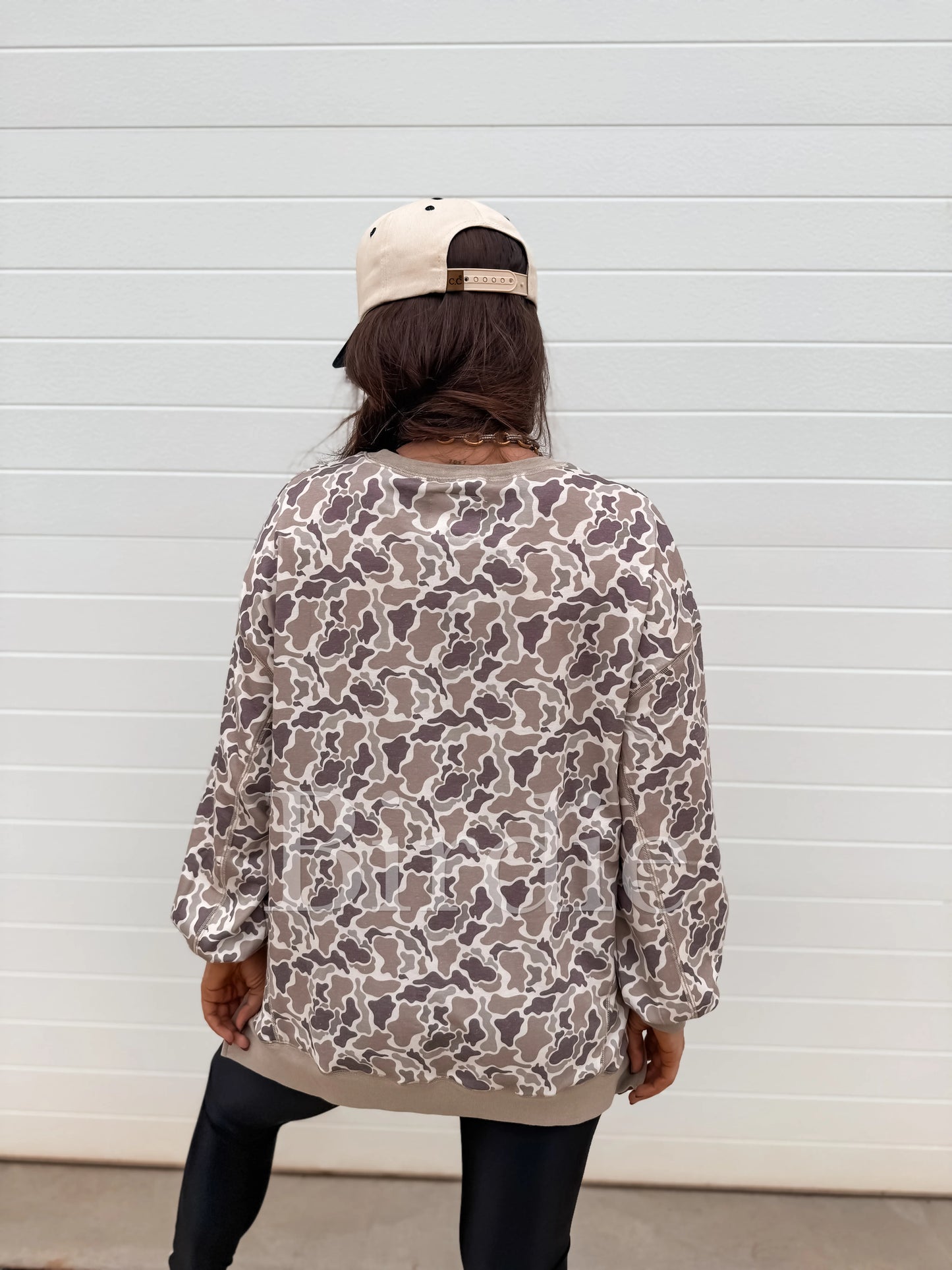 PREORDER Birdie Duck Camo Pullover