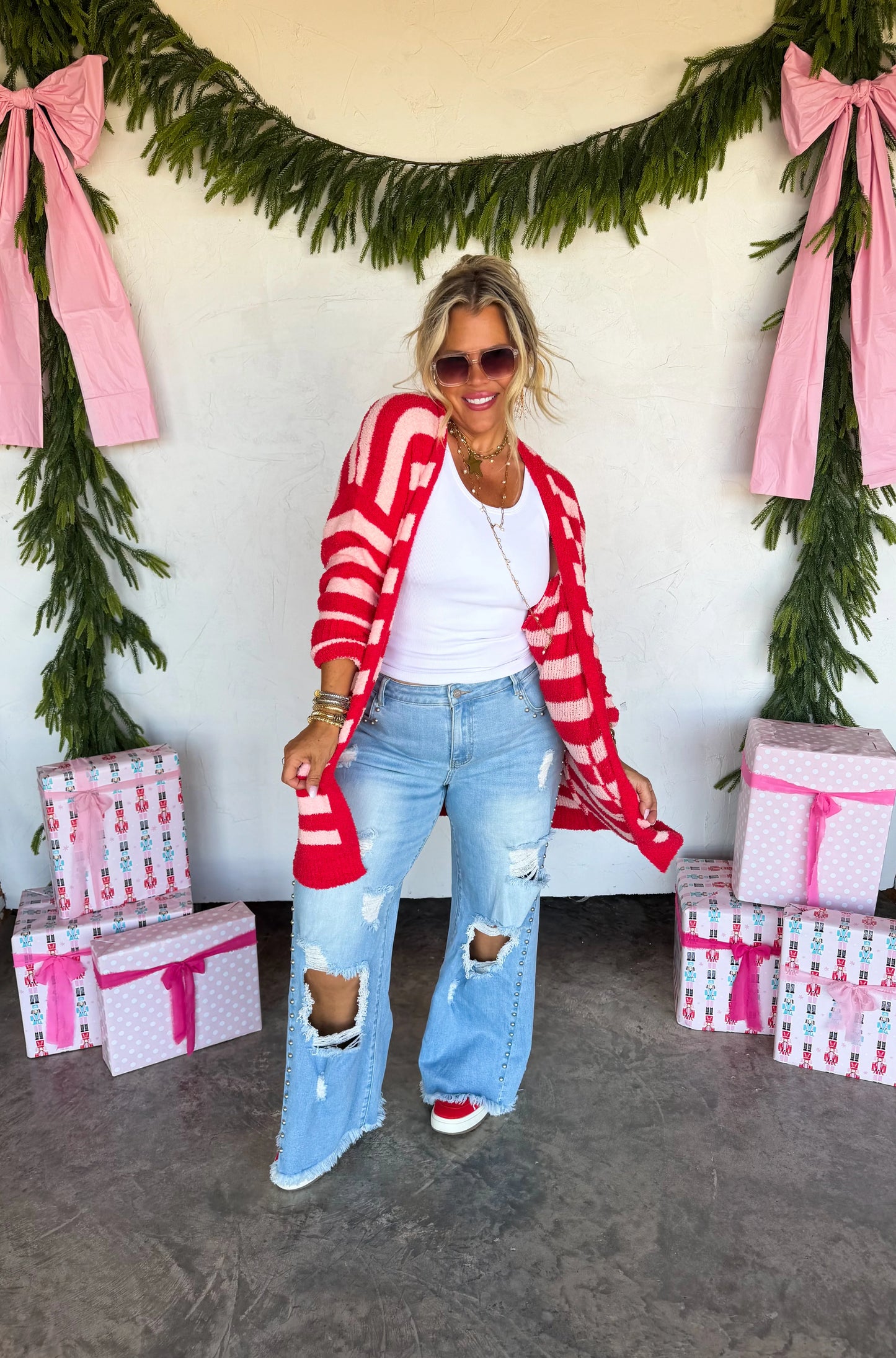 PREORDER Cozy Christmas Cloud Cardigan