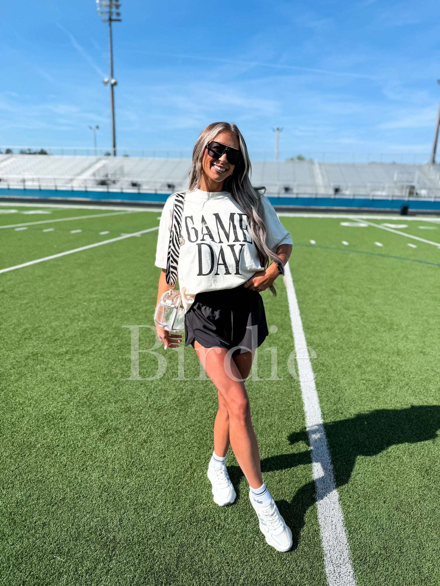 Game Day Graphic Tee on Ivory