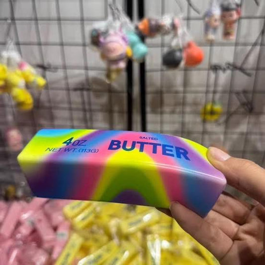Viral Butter Squishy in Rainbow *ships beginning of May*