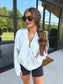 PREORDER Birdie Summer Quarter Zip in Snowdrift Duck Camo