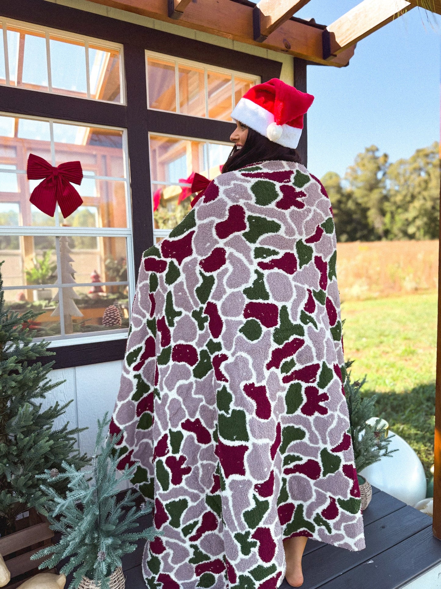 PREORDER Birdie Blanket in Mistletoe Marsh Duck Camo *final sale*