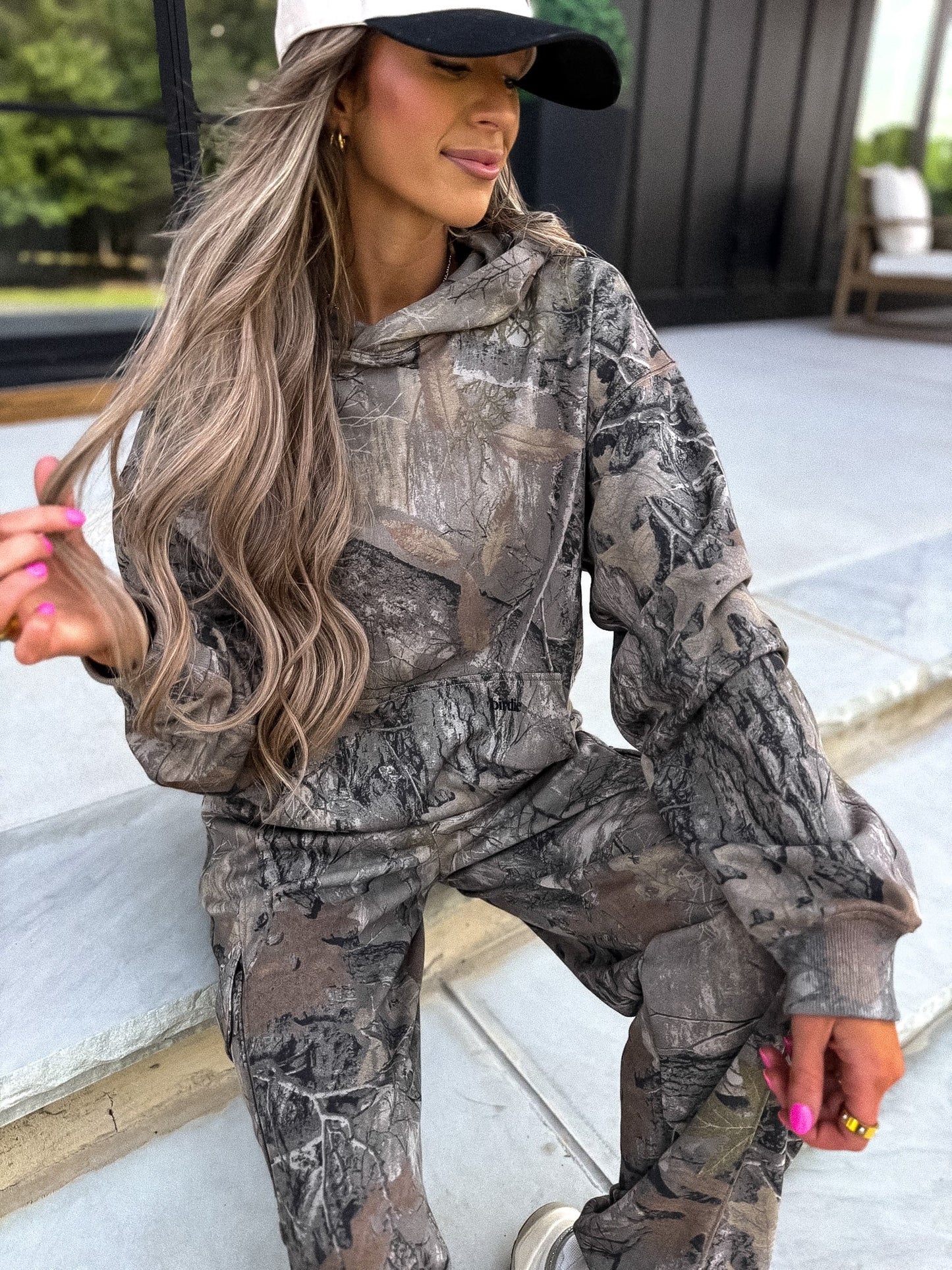 PREORDER Birdie Hideaway Hoodie in Stone Ridge Camo