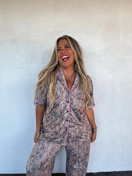 PRE-ORDER Cabin Cozy Luxe PJ Set