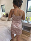PREORDER Birdie Dreamstate Satin Sleep Dress in On The Prowl