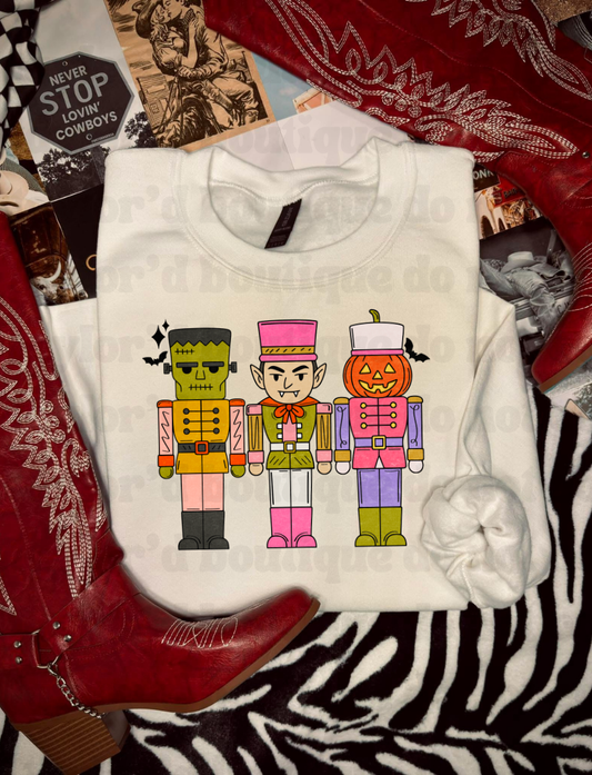 🎃💂 Halloween Nutcrackers Tee/ Crew