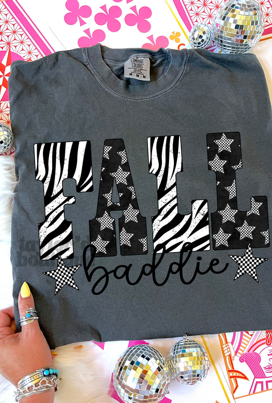 ✨⭐️ Fall Baddie Tee/ Crew
