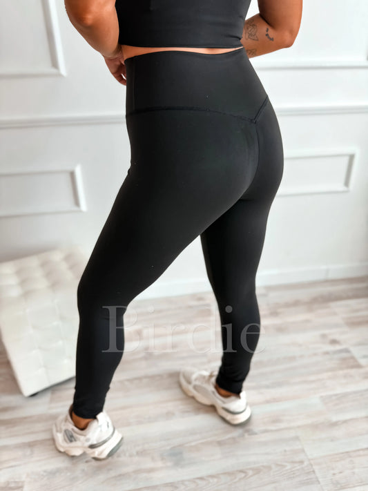 Birdie Lift & Lock Bra Legging Set in Black (Sold as Set)