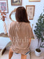 PREORDER 2ND CUT Birdie Lightweight Slub Tee in Coffee