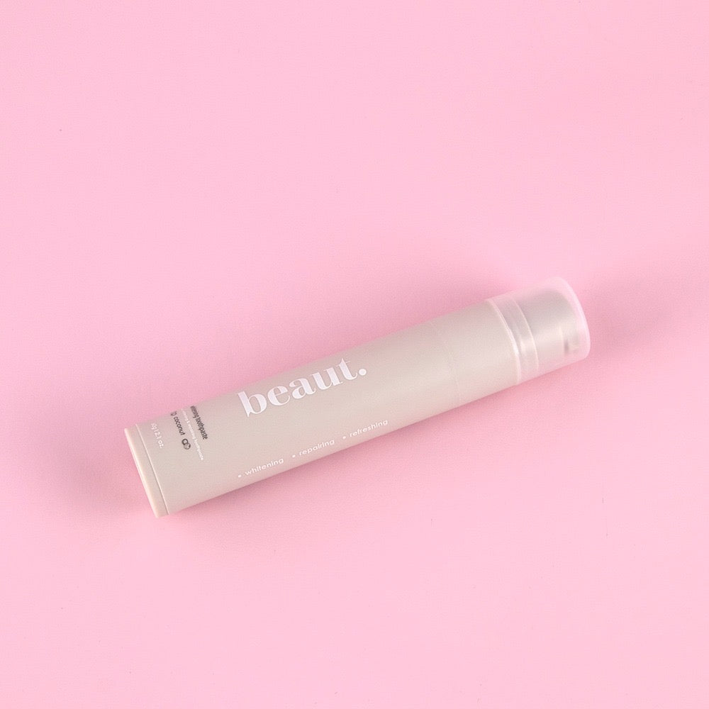beaut. coconut whitening toothpaste