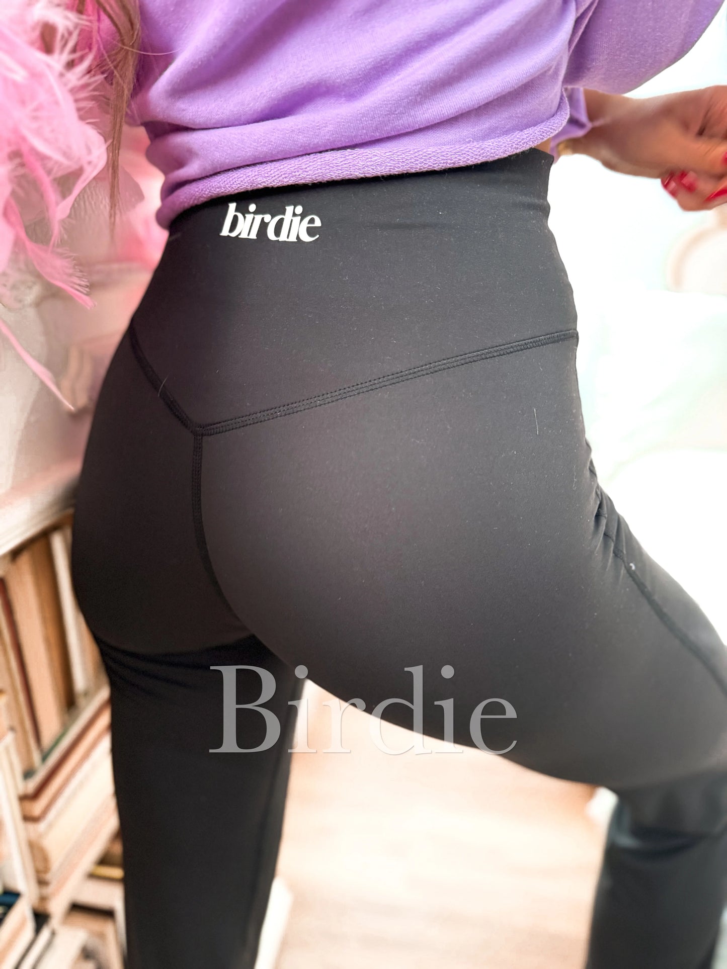 Birdie Yoga Pants in Black