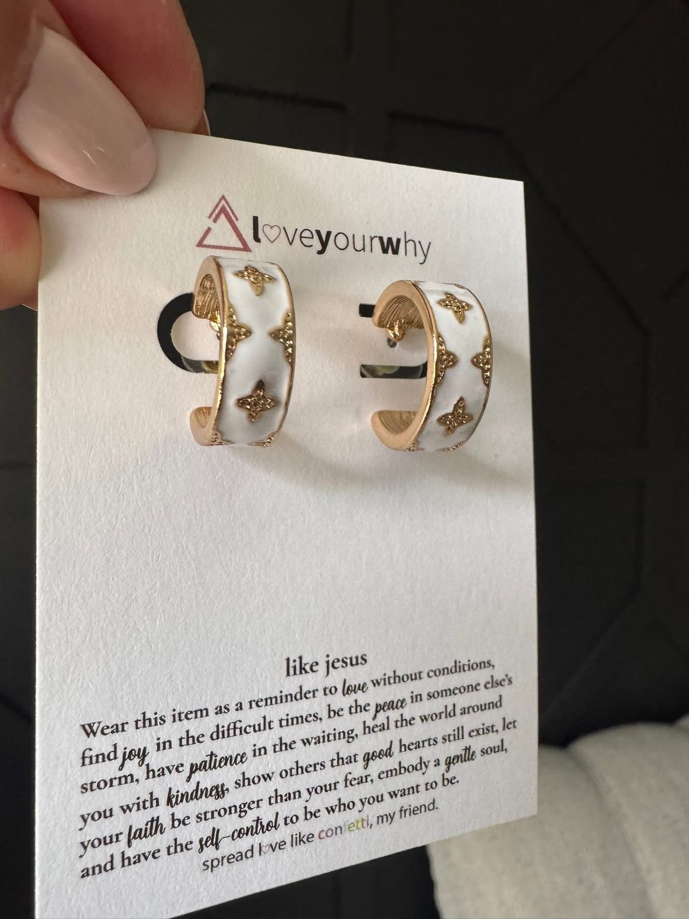 Golden Grace Hoop Earrings