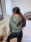 PREORDER Birdie Summer Quarter Zip Pullover in Olive