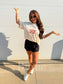 Not All in A Row Graphic Tee on Ivory