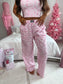 PREORDER Birdie Day Off Boxer Pants in Sugar Bloom Duck Camo