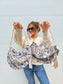 PRE-ORDER Birdie Double Zipper Crossbody bag In Duck Camo & Dark Camo
