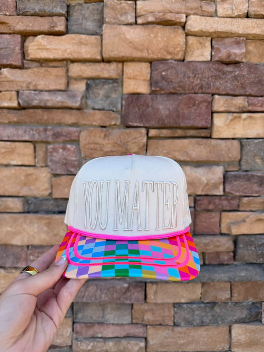 PREORDER You Matter | Give Back Trucker Hats