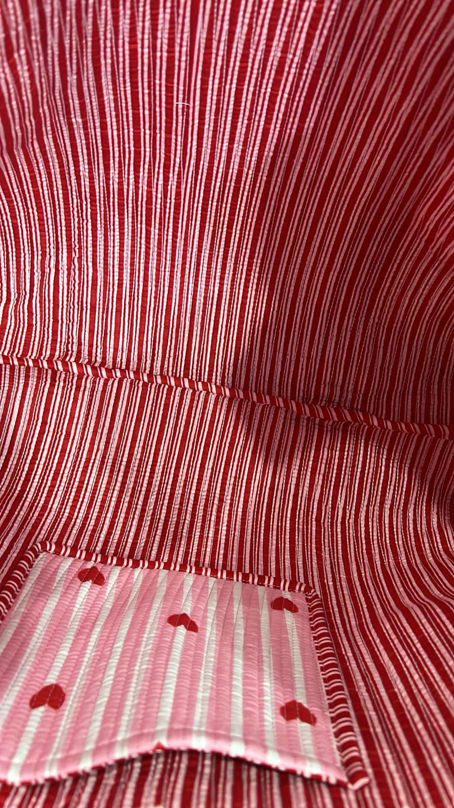 Sweet on You Pink Tote and Cosmetic Bag Set