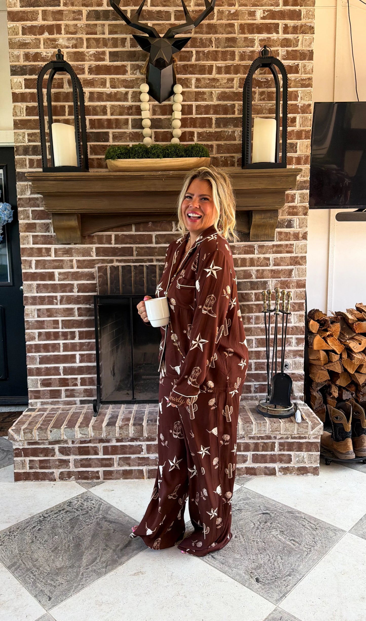 PREORDER Western Nights Luxe PJ Set